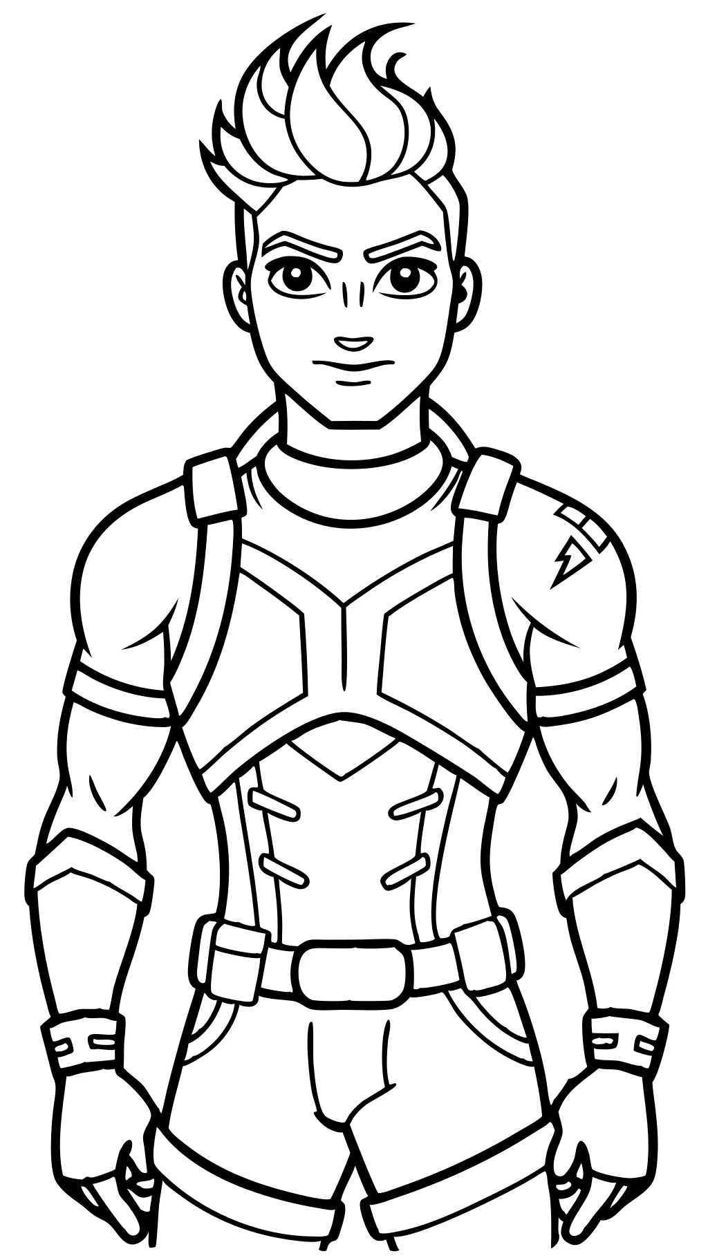 skin fortnite coloring pages